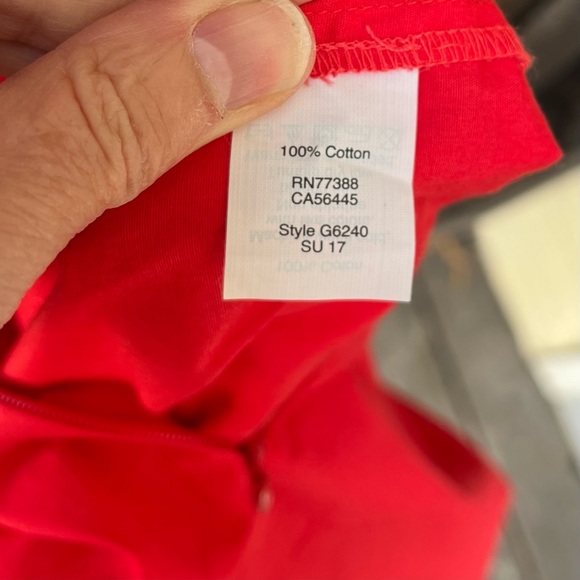 J. Crew Tie Front Cotton Romper In Red Poplin NWT Sz 2 - Picture 8 of 16